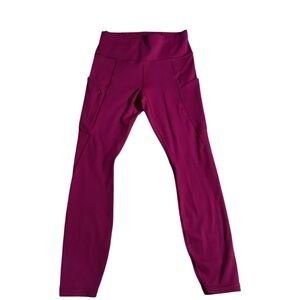 Athleta leggings in pink